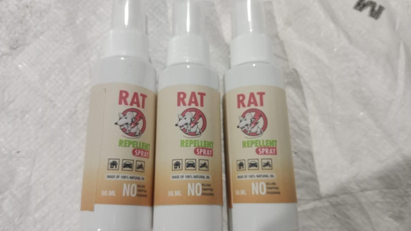 ShinyCare Rodent Repellent Spray 50ML (Pack of 3)